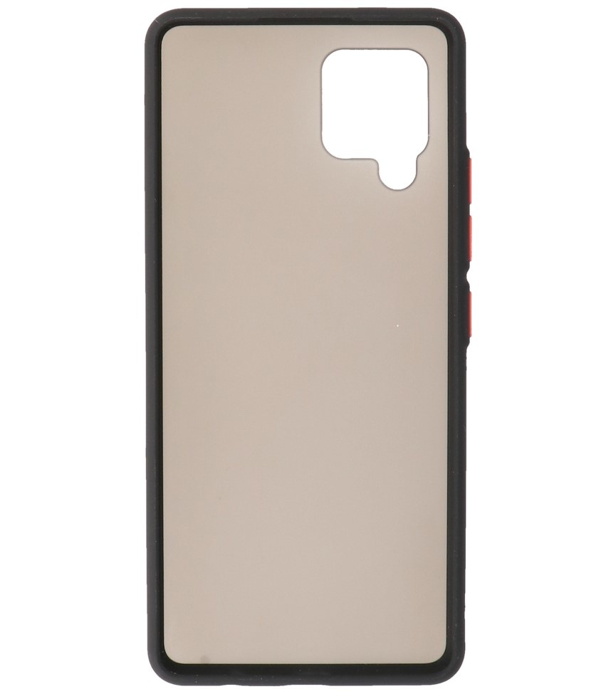 Coque Rigide Combinaison de Couleurs pour Samsung Galaxy A42 5G Noir