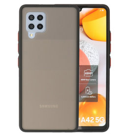 Combinación de colores Estuche rígido Samsung Galaxy A42 5G Negro