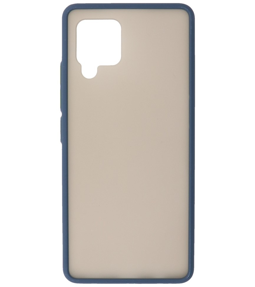 Farbkombination Hard Case für Samsung Galaxy A42 5G Blau