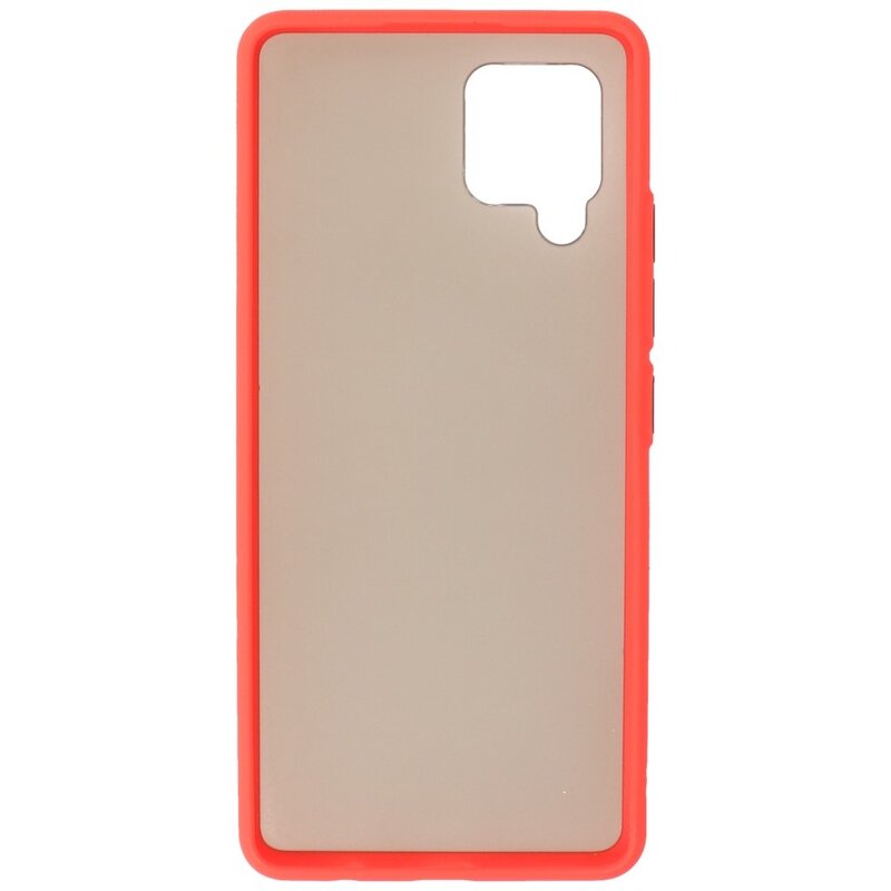 Kleurcombinatie Hard Case voor Samsung Galaxy A42 5G Rood