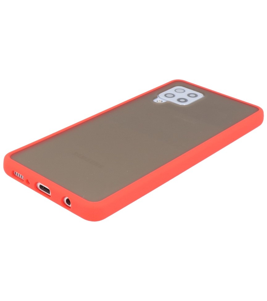 Farbkombination Hard Case für Samsung Galaxy A42 5G Rot