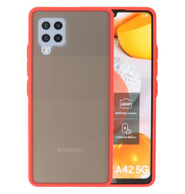 Farbkombination Hardcase Samsung Galaxy A42 5G Rot