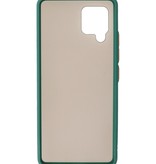 Farbkombination Hard Case für Samsung Galaxy A42 5G Dunkelgrün