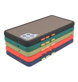 Estuche rígido con combinación de colores para Samsung Galaxy A42 5G Azul