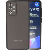 Farbkombination Hard Case für Samsung Galaxy A72 5G Schwarz
