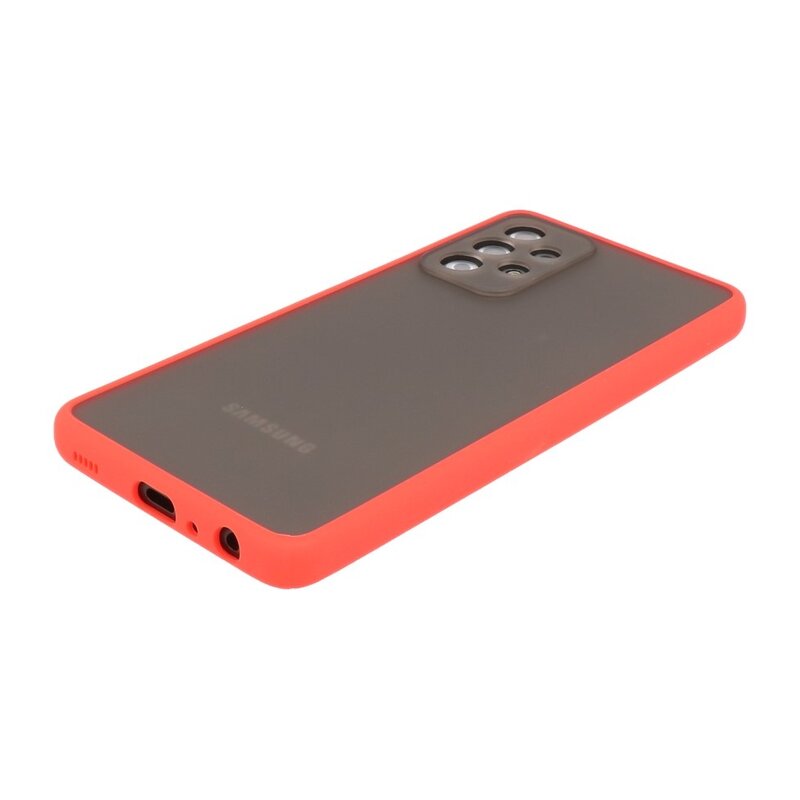 Kleurcombinatie Hard Case voor Samsung Galaxy A72 5G Rood