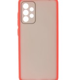 Farbkombination Hard Case für Samsung Galaxy A72 5G Rot