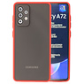 Combinazione di colori Custodia rigida per Samsung Galaxy A72 5G Rosso