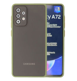 Kleurcombinatie Hard Case Samsung Galaxy A72 5G Groen