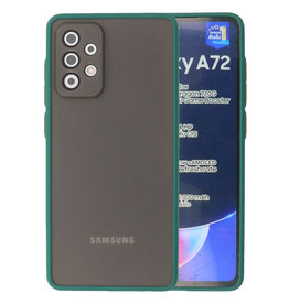 Kleurcombinatie Hard Case Samsung Galaxy A72 5G Donker Groen