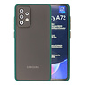 Farvekombination Hårdt etui Samsung Galaxy A72 5G Mørkegrøn