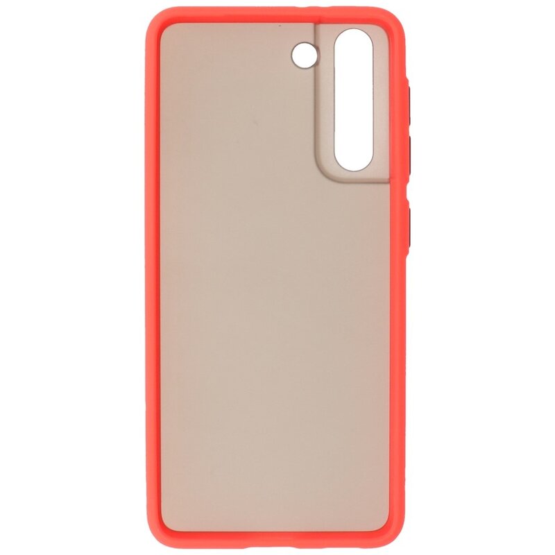 Color combination Hard Case for Samsung Galaxy S21 Red