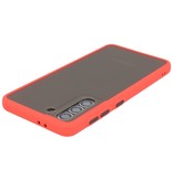 Color combination Hard Case for Samsung Galaxy S21 Red