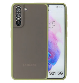 Farbkombination Hardcase Samsung Galaxy S21 Grün