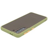 Color combination Hard Case for Samsung Galaxy S21 Green