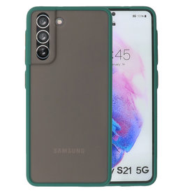 Color combination Hard Case Samsung Galaxy S21 Dark Green