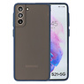 Kleurcombinatie Hard Case Samsung Galaxy S21 Plus Blauw
