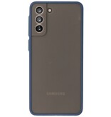 Kleurcombinatie Hard Case voor Samsung Galaxy S21 Plus Blauw