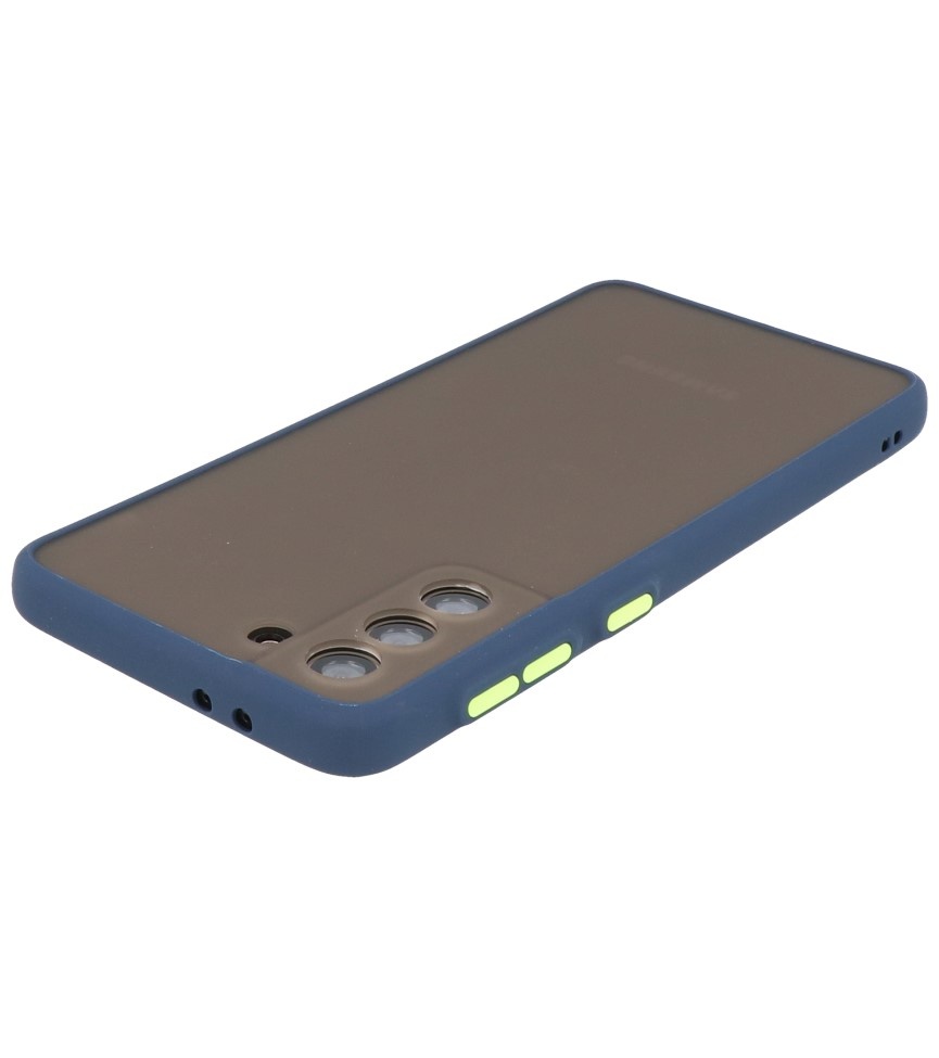 Color combination Hard Case for Samsung Galaxy S21 Plus Blue