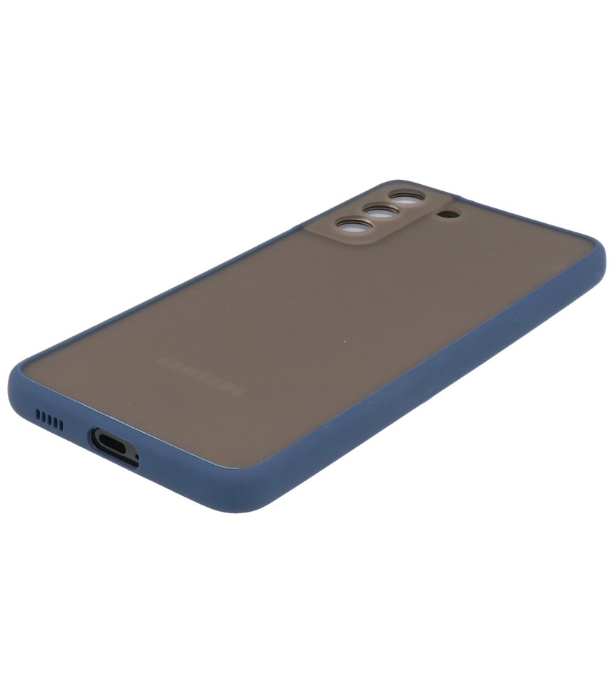 Farbkombination Hard Case für Samsung Galaxy S21 Plus Blue