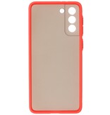 Kleurcombinatie Hard Case voor Samsung Galaxy S21 Plus Rood