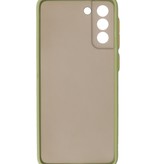 Farbkombination Hard Case für Samsung Galaxy S21 Plus Grün