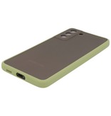 Kleurcombinatie Hard Case voor Samsung Galaxy S21 Plus Groen