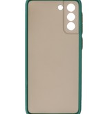 Farbkombination Hard Case für Samsung Galaxy S21 Plus Dunkelgrün