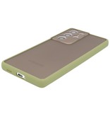 Color combination Hard Case for Samsung Galaxy S21 Ultra Green