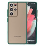 Kleurcombinatie Hard Case Samsung Galaxy S21 Ultra Donker Groen