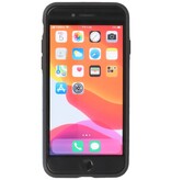 Klassiek Design Leer Back Cover iPhone 8 Navy