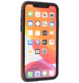 Klassiek Design Leer Back Cover voor iPhone 11 Cognac