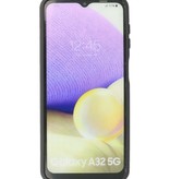 Stand Hardcase Backcover für Samsung Galaxy A32 5G Navy