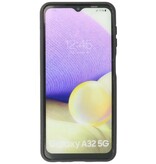 Stand Hardcase Backcover for Samsung Galaxy A32 5G Navy