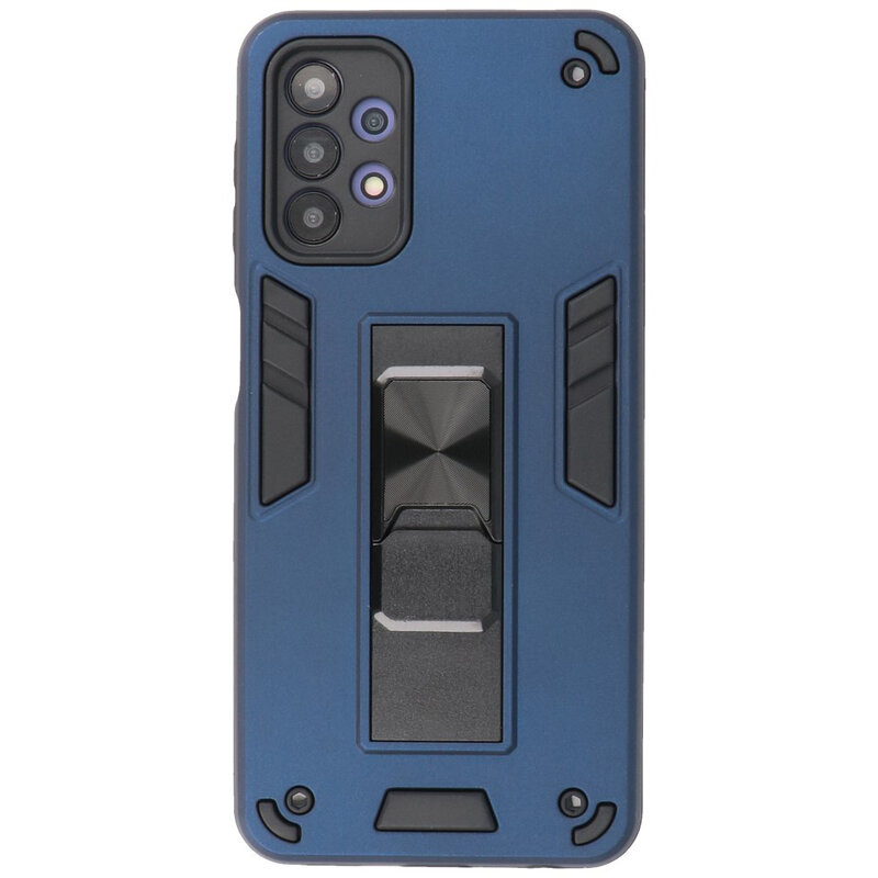 Stand Hardcase Backcover voor Samsung Galaxy A32 5G Navy