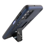 Stand Hardcase Backcover voor Samsung Galaxy A32 5G Navy