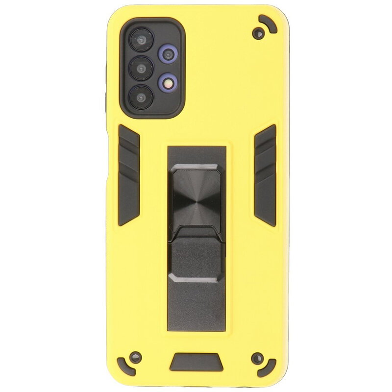 Coque arrière rigide pour Samsung Galaxy A32 5G jaune