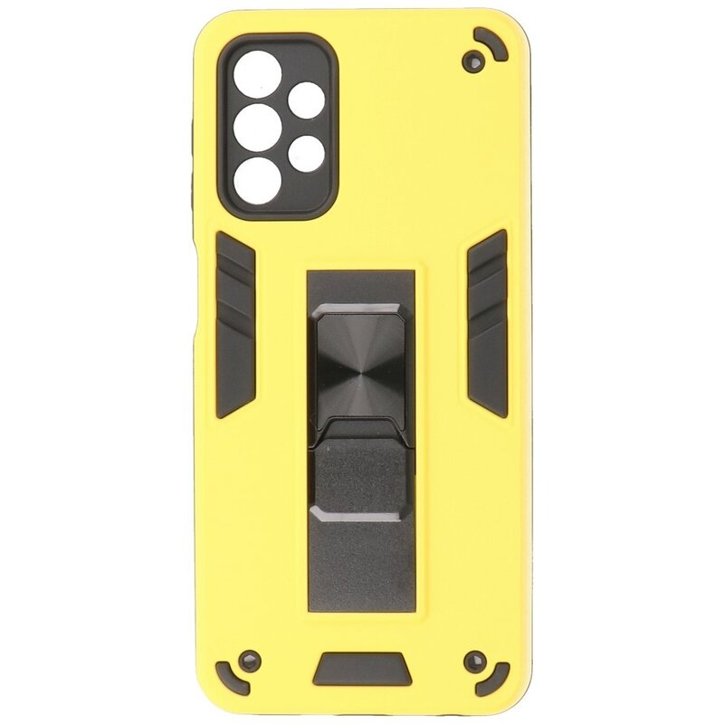 Stand Hardcase Backcover for Samsung Galaxy A32 5G Yellow