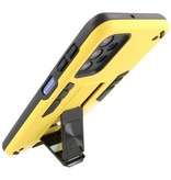 Stand Hardcase Backcover para Samsung Galaxy A32 5G Amarillo