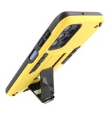 Bagcover til stativ Hardcase til Samsung Galaxy A32 5G Gul