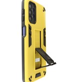 Stand Hardcase Backcover para Samsung Galaxy A32 5G Amarillo