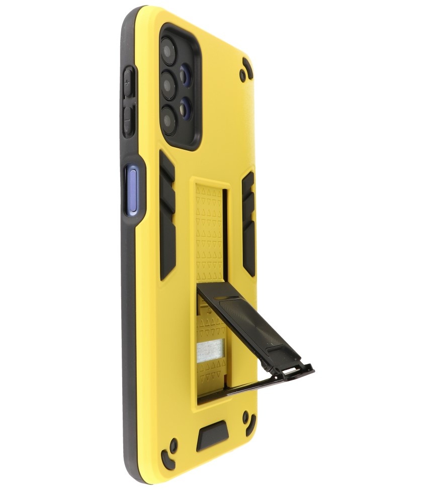 Stand Hardcase Backcover for Samsung Galaxy A32 5G Yellow