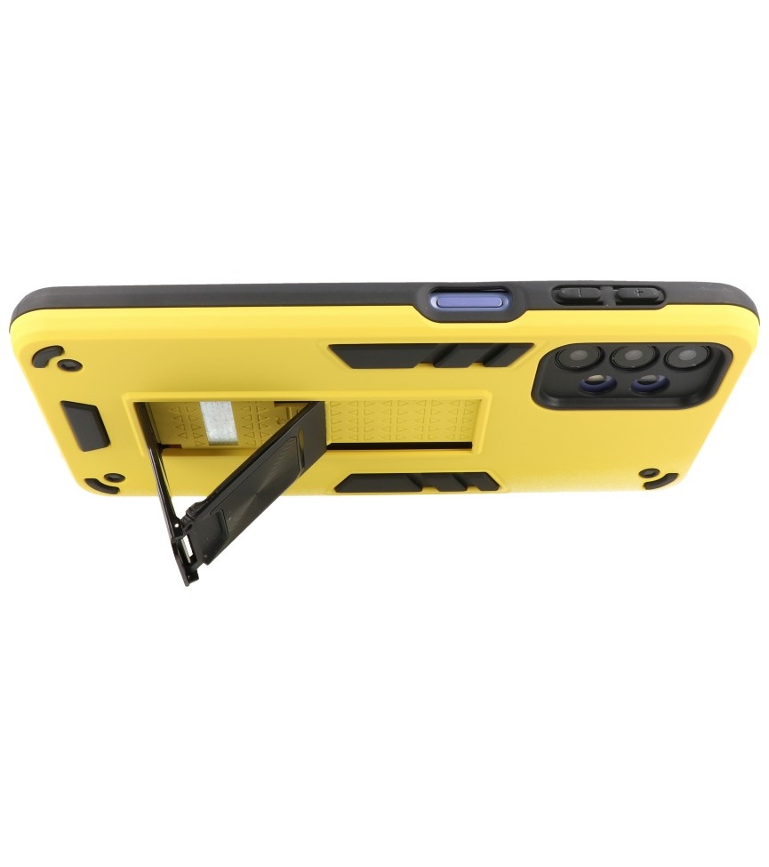 Cover posteriore rigida per Samsung Galaxy A32 5G giallo