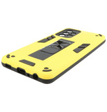 Stand Hardcase Backcover para Samsung Galaxy A32 5G Amarillo