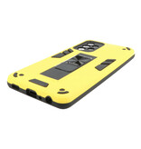 Bagcover til stativ Hardcase til Samsung Galaxy A32 5G Gul