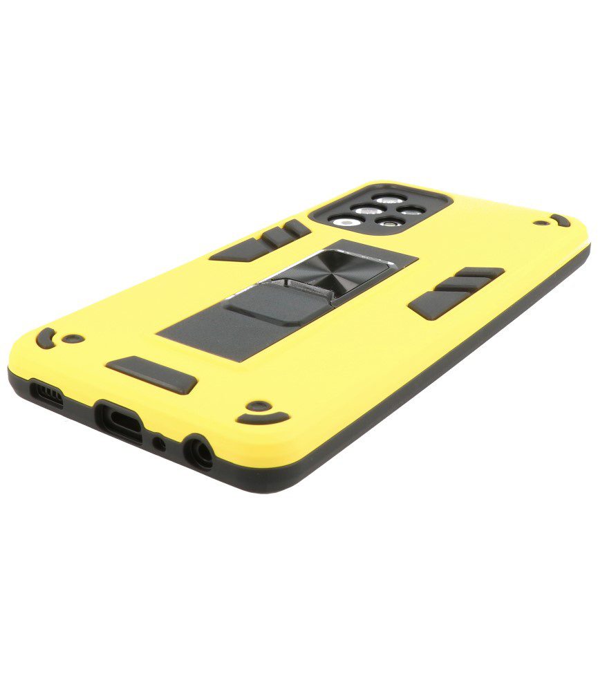 Cover posteriore rigida per Samsung Galaxy A32 5G giallo