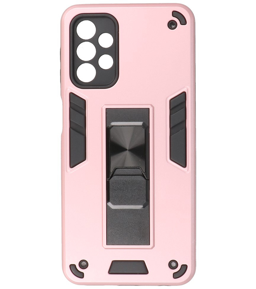 Bagcover til stativ Hardcase til Samsung Galaxy A32 5G Pink