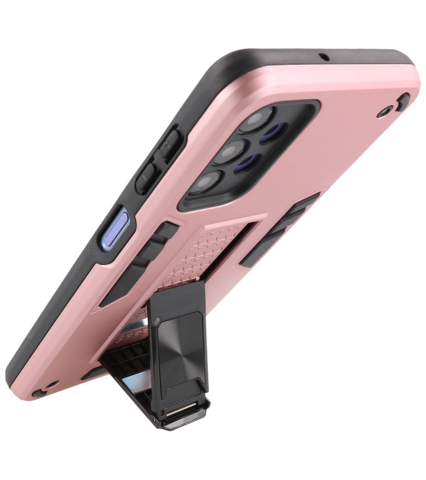 Bagcover til stativ Hardcase til Samsung Galaxy A32 5G Pink