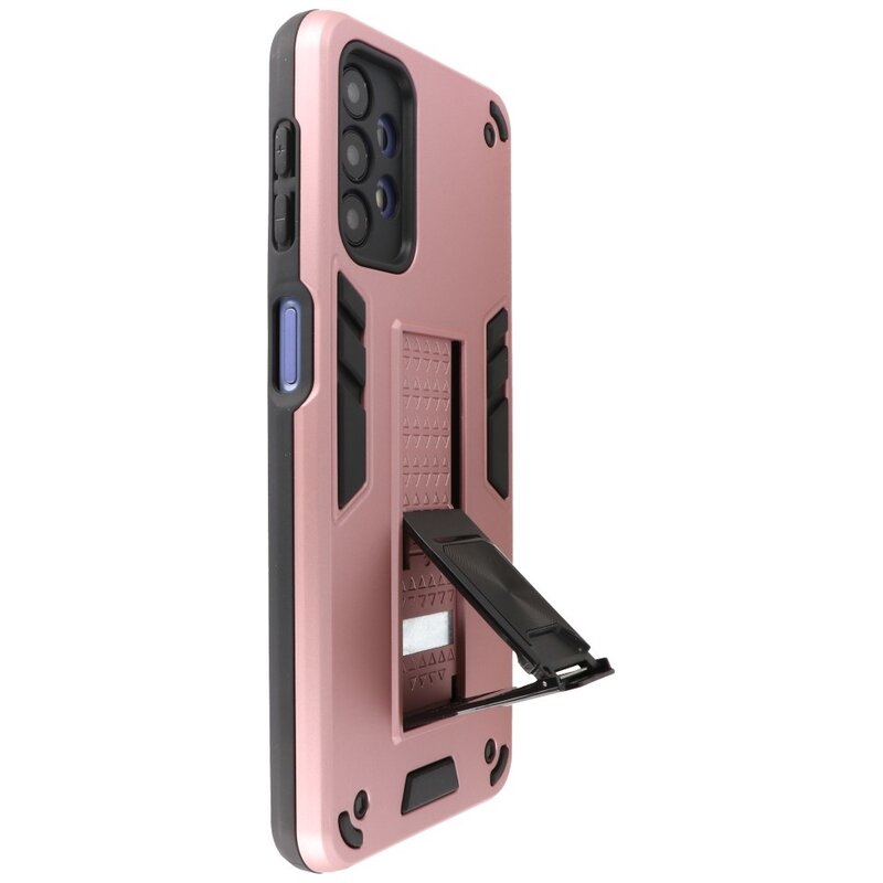Stand Hardcase Backcover voor Samsung Galaxy A32 5G Roze