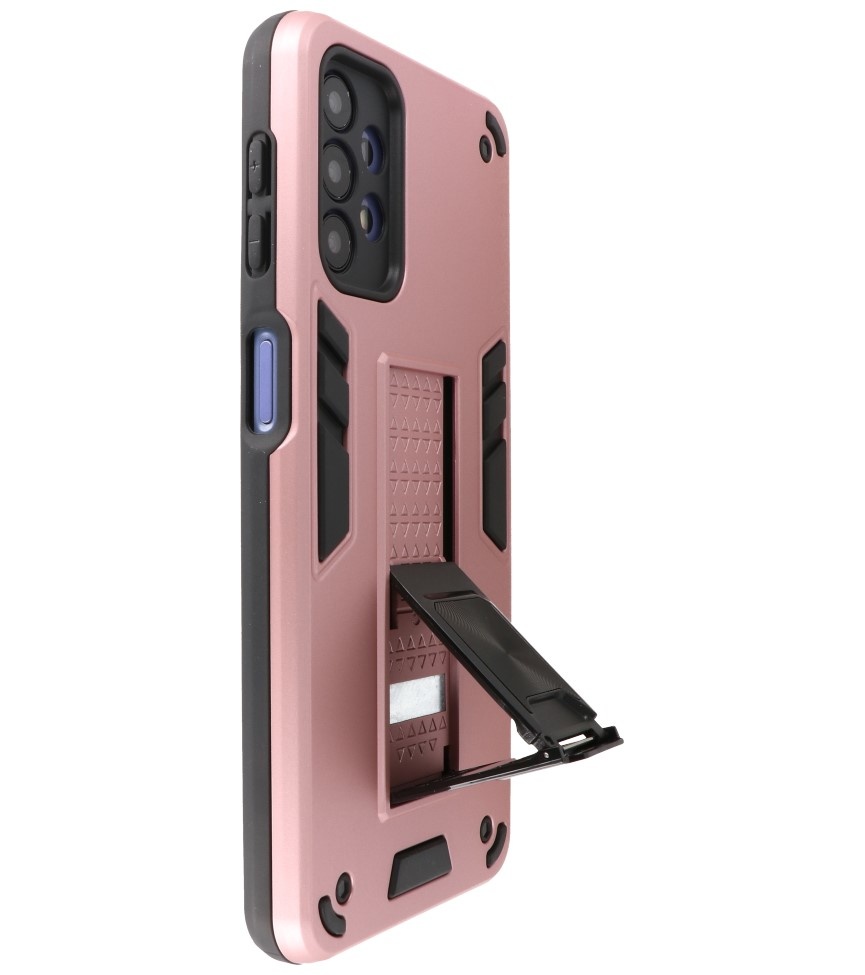 Stand Hardcase Backcover voor Samsung Galaxy A32 5G Roze